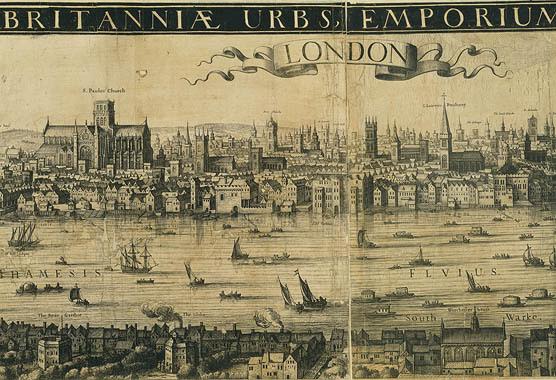 Sixteenth-Century map of London